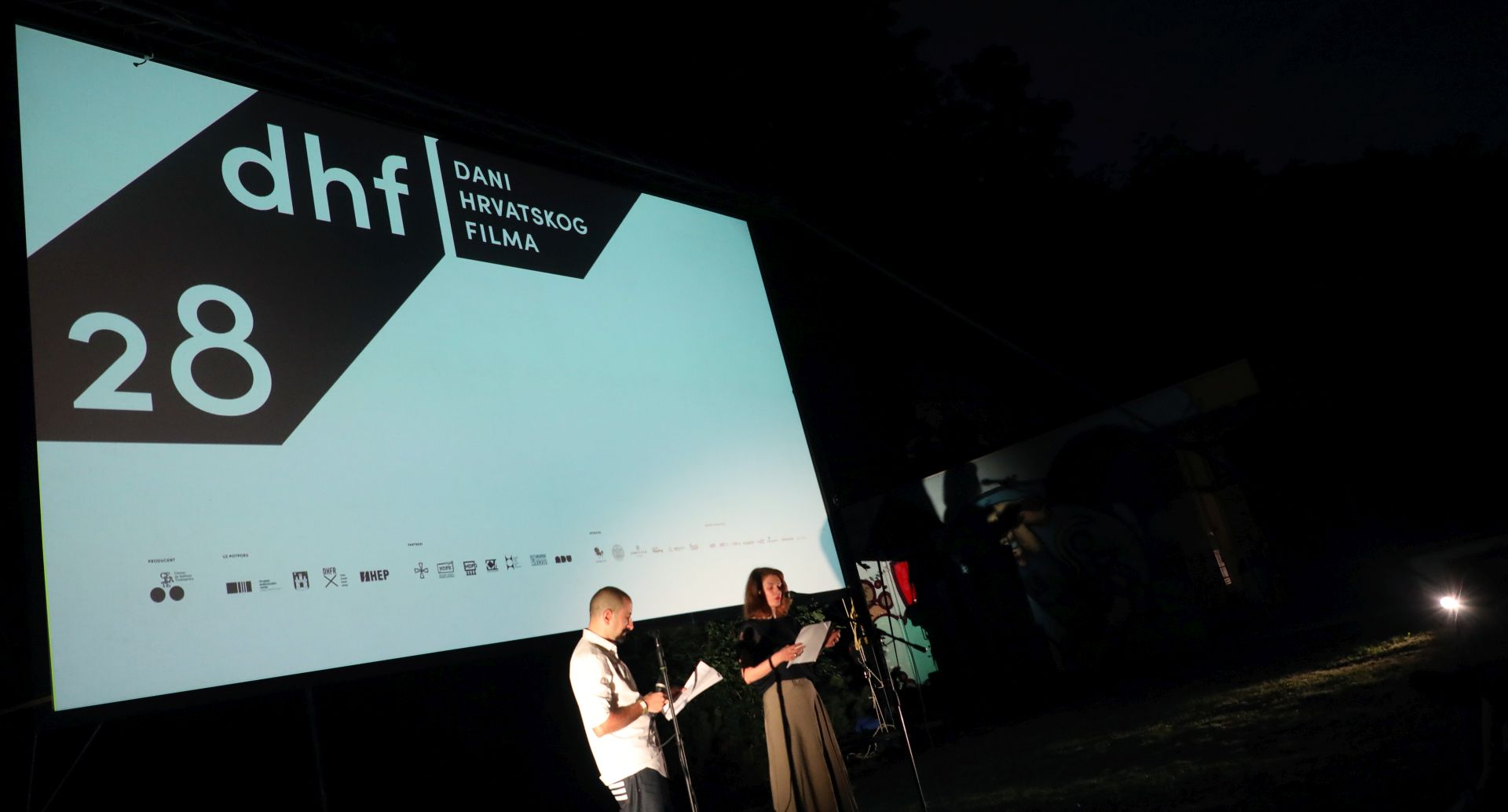 Zagreb, 14.06.2019. - Dodjelom nagrade Zlatni Oktavijan za ivotno djelo Bogdanu iiæu otvoreni su 28. Dani hrvatskog filma. foto HINA/ Lana SLIVAR DOMINIÆ/ lsd