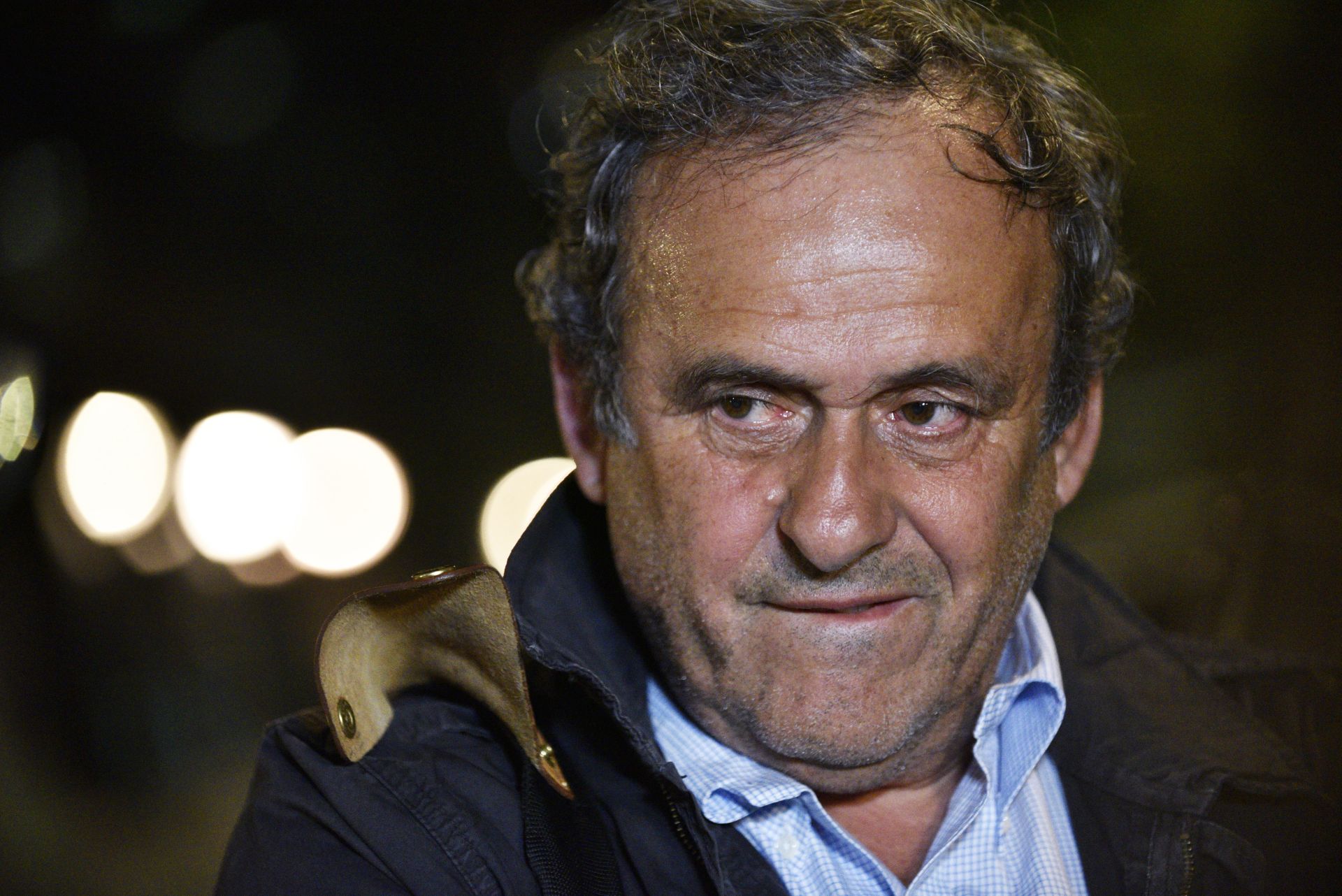 epaselect epa07656938 Former UEFA president Michel Platini leaves the Anti-Corruption Office of the Judicial Police after Platini was arrested for questioning, in Nanterre, near Paris, France, 18 June 2019. Platini has been arrested in a corruption probe of the vote that gave the 2022 World Cup to Qatar.  EPA/Julien de Rosa