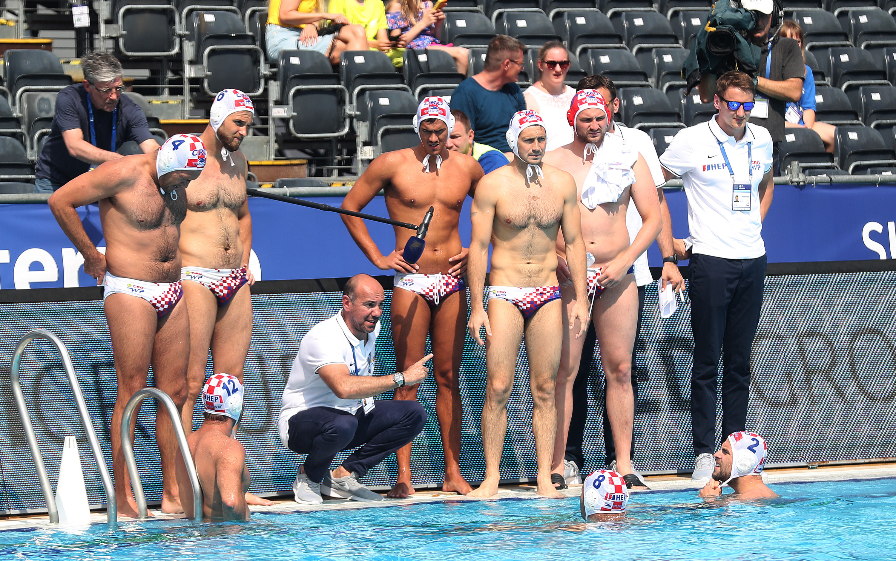 Beograd, 20.6.2019 - U susretu posljednjeg kola skupine B zavrnog turnira Svjetske vaterpolske lige u èetvrtak je Hrvatska u Beogradu svladala Australiju sa 11-9 (2-3, 2-2, 6-3, 1-1), te je osvojila drugo mjesto u skupini.
foto HINA/ HVS/ ua
