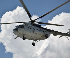 zagreb, 27.06.2019 - Letaèka posada Eskadrile transportnih helikoptera 93. zrakoplovne baze Hrvatskog ratnog zrakoplovstva sudjelovala je u èetvrtak s helikopterom Mi-8 MTV u akciji traganja za nestalom turistkinjom iz Slovenije, a iz zraka se pretraivalo ire podruèje NP Mljet, priopæeno je iz Ministarstva obrane (MORH).
foto HINA/MORH/ HRZ/M. Karaèiæ/ ik