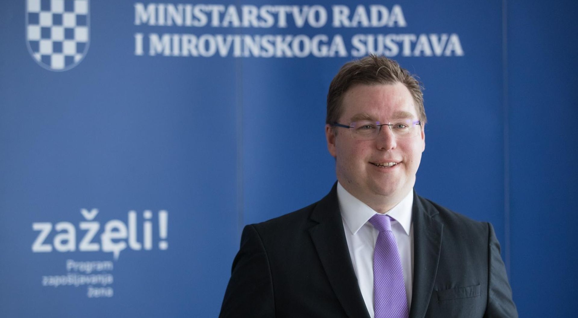 02.05.2019., Zagreb - Ministarstvo rada. Ministar rada i mirovinskog sustava Marko Pavic odrzao je konferenciju za medije o mirovinama i mjerama zaposljavanja. Photo: Davor Puklavec/PIXSELL