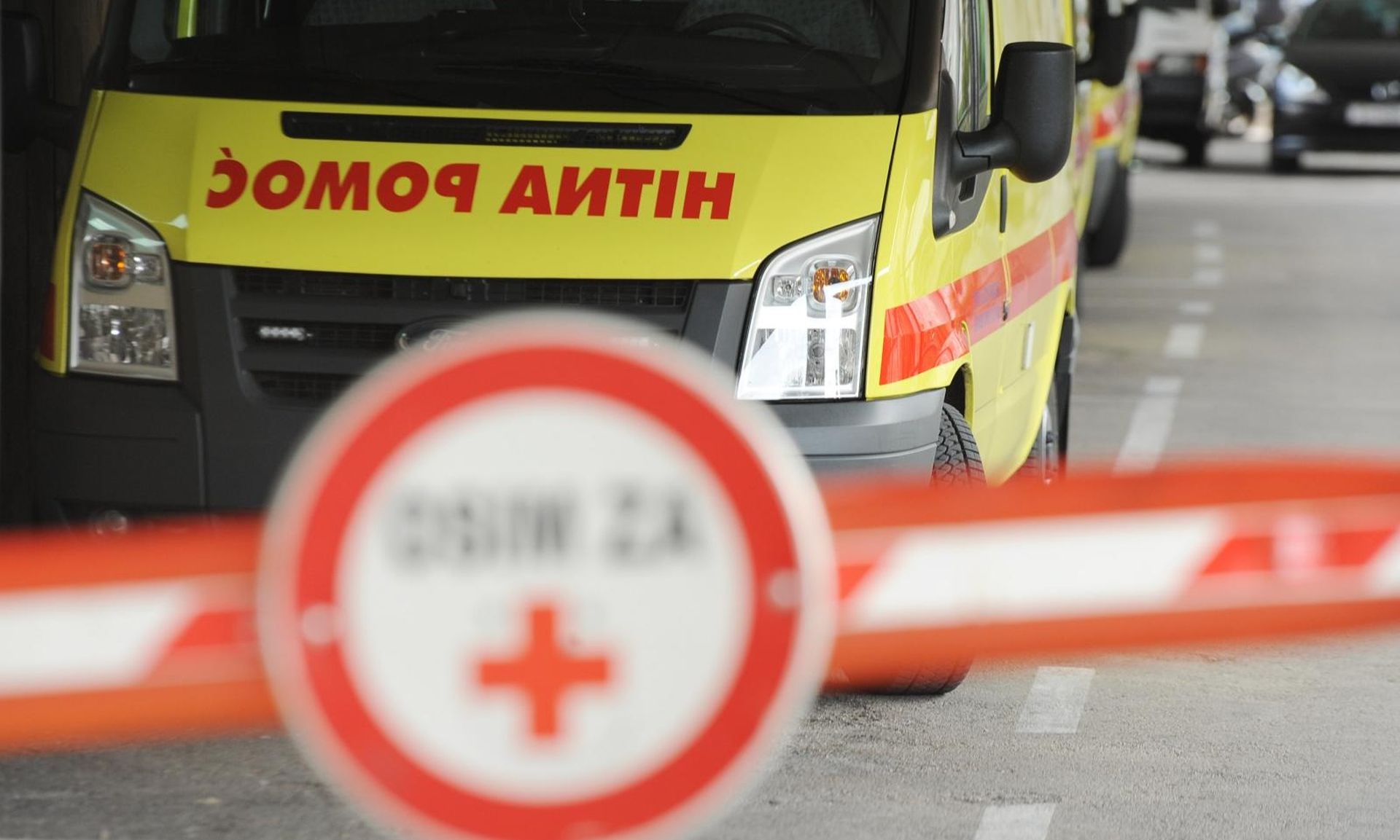03.01.2015., Sibenik - Ulaz u Zavod za hitnu medicinu pomoc Sibensko-kninske zupanije. 
Photo: Hrvoje Jelavic/PIXSELL