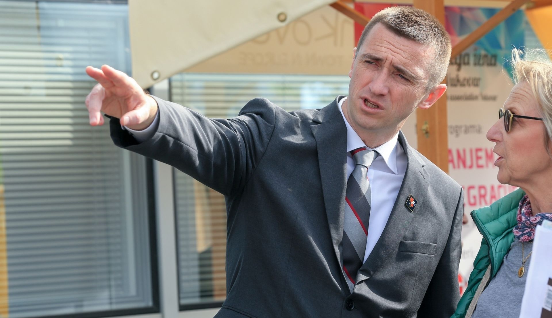 03.05.2019.,Vukovar - Svecano otvorenje manifestacije SVI za JEDNO HRVATSKO NAJ  kojem je nazocila predsjednica, izbornik Vatrenih  i glavni urednika Vecernjeg lista  koji su ambasadori manifestacije . Ivan Penava
Photo: Dubravka Petric/PIXSELL