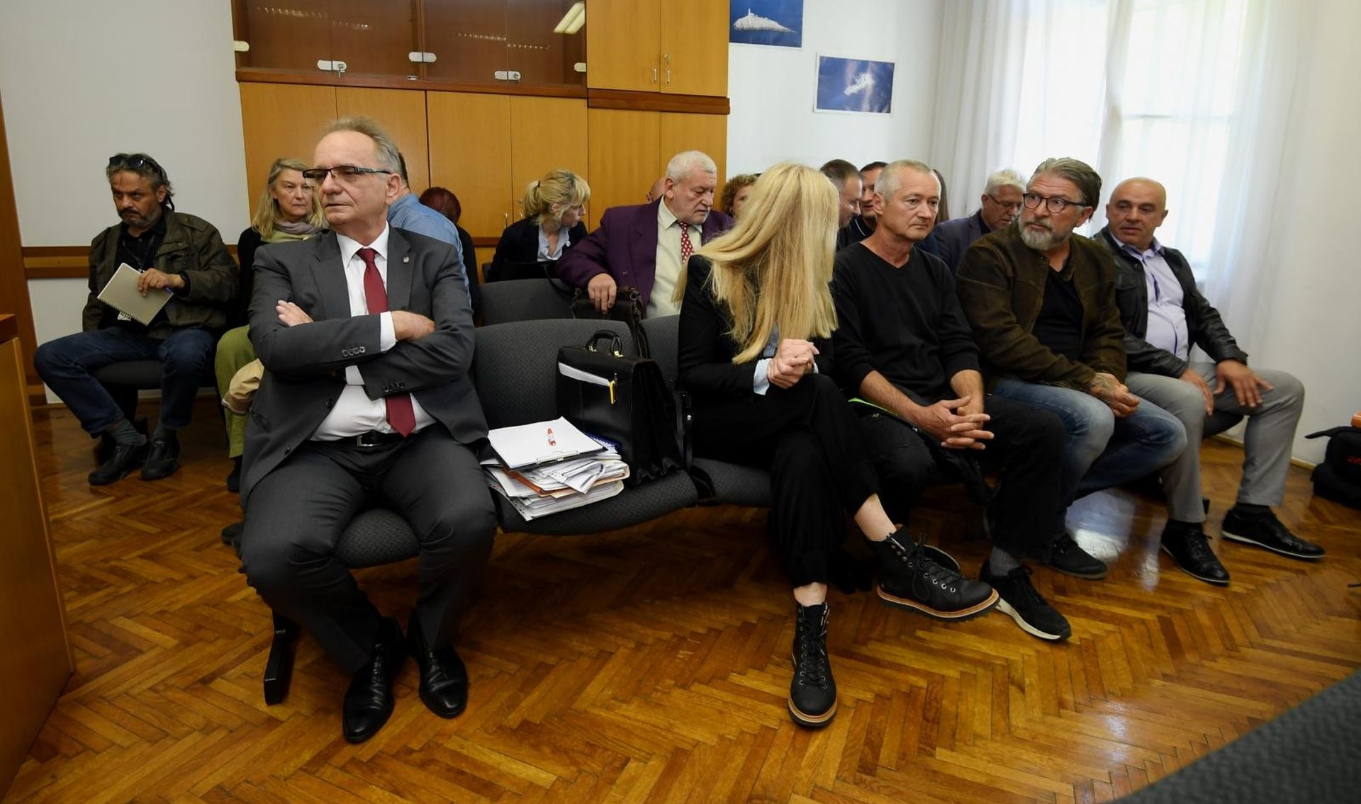 03.06.2019., Zagreb - Na Zupanijskom sudu nastavak sudjenja Branimiru Glavasu, svjedocio je Krunoslav Fehir. 

Photo: Marko Lukunic/PIXSELL