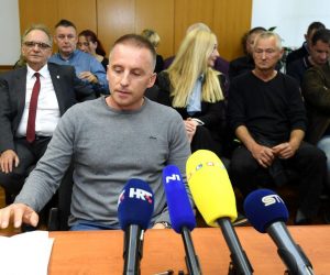 03.06.2019., Zagreb - Na Zupanijskom sudu nastavak sudjenja Branimiru Glavasu, svjedocio je Krunoslav Fehir. 

Photo: Marko Lukunic/PIXSELL