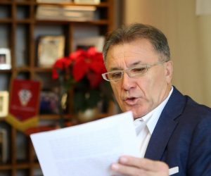 03.12.2018., Medjugorje, Bosna i Hercegovina - Zdravko Mamic odrzao je konferenciju za medije na kojoj je pricao o aferi SMS i drugim aktualnim temama. Photo: Ivo Cagalj/PIXSELL