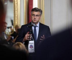 05.06.2019.,Zagreb - Palaca Dverce.Predsjednik Vlade Andrej Plenkovic sudjeluje na svecanom obiljezavanju Dana hrvatske diplomacije u organizaciji Hrvatskog diplomatskog kluba. Phot: Robert Anic/PIXSELL