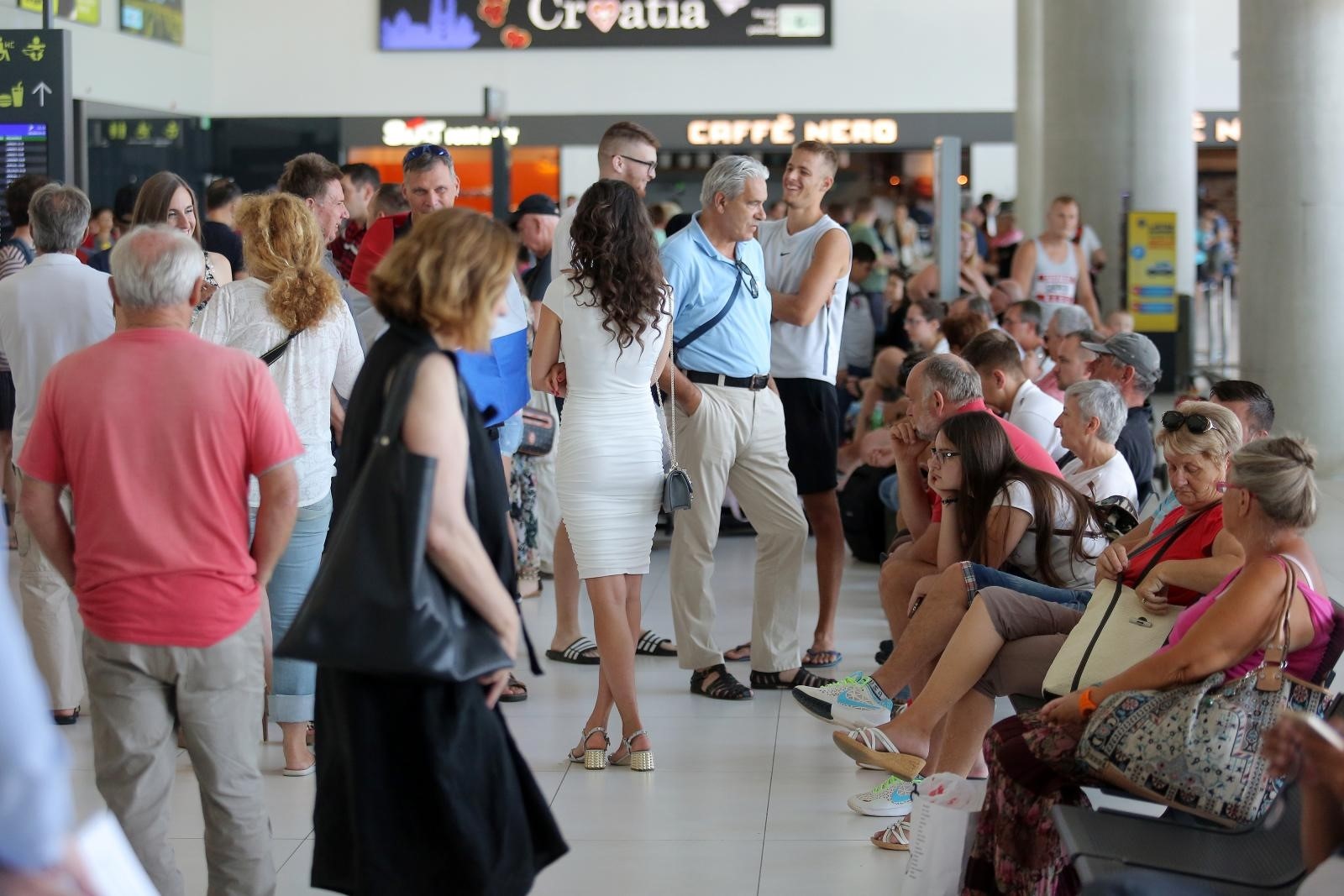Zagreb: Pojačan promet putnika u Zračnoj luci Franjo Tuđman 05.08.2018., Zagreb - Pojacan promet putnika u Zracnoj luci Franjo Tudjman. 

Photo: Borna Filic/PIXSELL