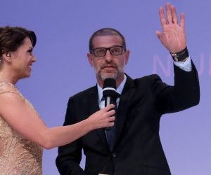 06.06.2016., Zagreb - U hotelu Westin odrzana je dodjela nagrada Nogometni Oscar u organizaciji Nogometnog sindikata Hrvatske i Sportskih novosti. Mila Horvat, Slaven Bilic.
 Photo: Igor Kralj/PIXSELL