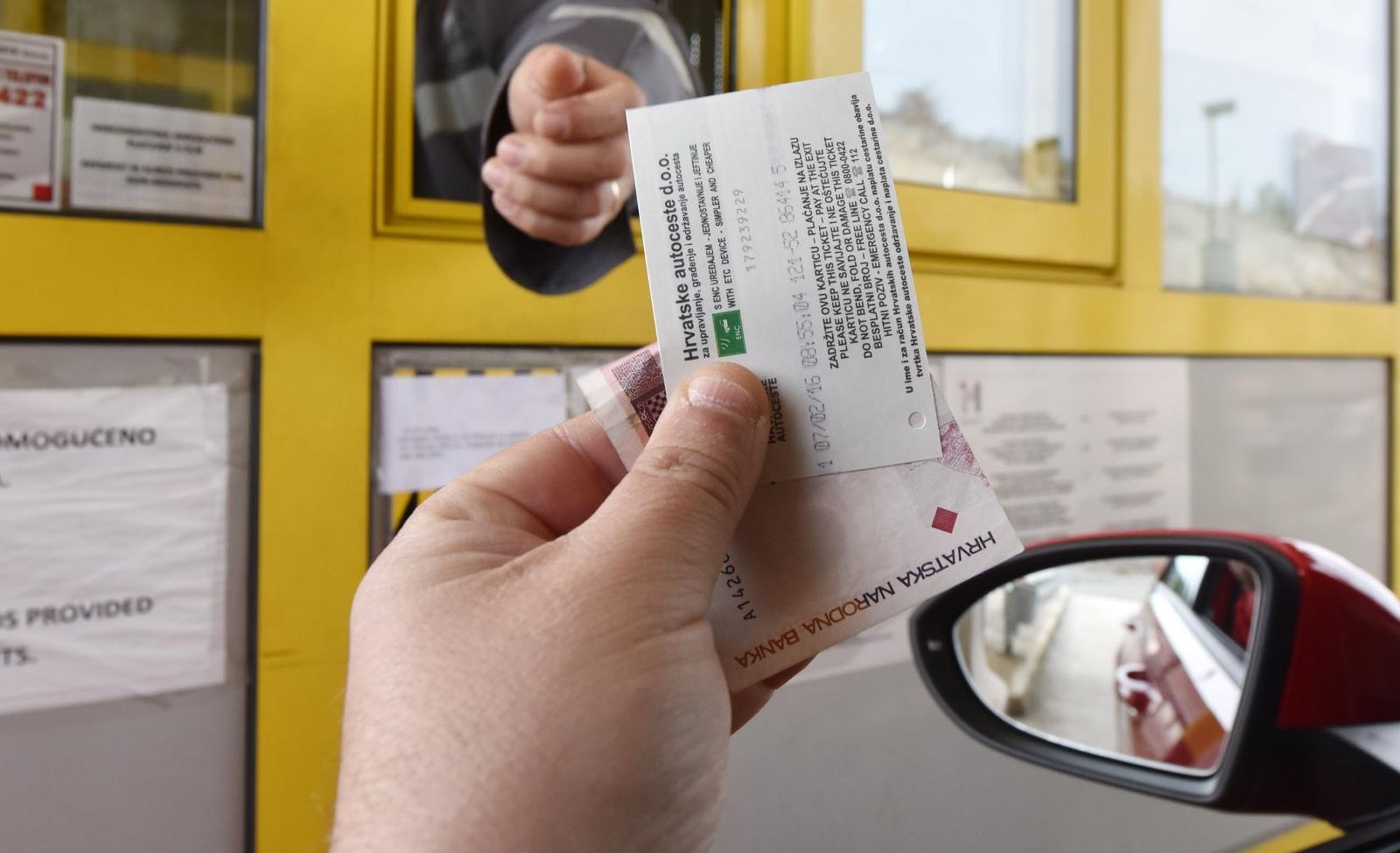 07.02.2016., Sibenik - Nova Vlada RH preispituje mogucnost ukidanja naplatnih kucica s autoceste i starog sustava naplate te razmislja o uvodjenju vinjeta na popluarnoj Dalmatini i ostalim autocestama. 
Photo: Hrvoje Jelavic/PIXSELL