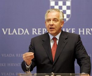 29.05.2007., Zagreb - Vlada,  konferencija za medije premijera dr. Ive Sanadera.
Photo: Slavko Midzor/PIXSELL