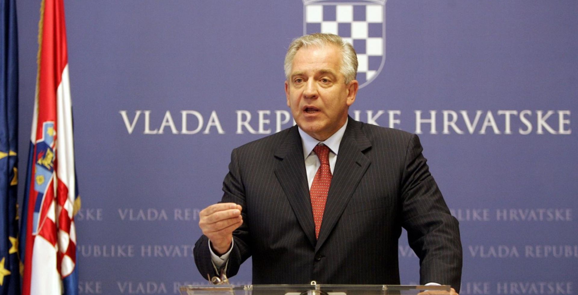 29.05.2007., Zagreb - Vlada,  konferencija za medije premijera dr. Ive Sanadera.
Photo: Slavko Midzor/PIXSELL