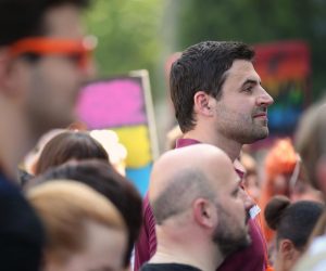 08.06.2019., Zagreb - 18. Povorka ponosa LGBTIQ osoba i obitelji Zagreb Pride 2019. pod sloganom "Osamnaest ponosnih godina". Davor Bernardic.Photo: Slavko Midzor/PIXSELL