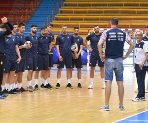 08.06.2019., Zagreb - U Maloj dvorani Doma sportova odrzan je trening Hrvatske muske rukometne reprezentacije.
 Photo:  Davorin Visnjic/PIXSELL