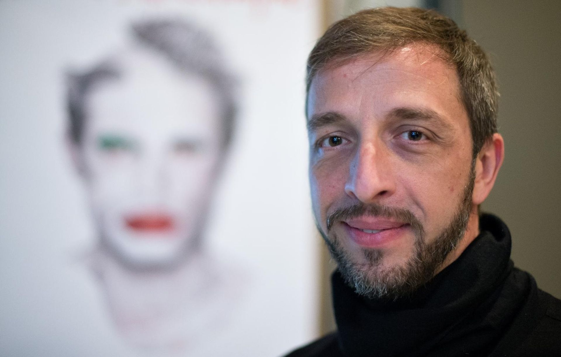 09.02.2015., Zagreb - Edvin Liveric, redatelj predstave Teskoce s izrazavanjem, izvedene u Teatru &TD.
Photo: Davor Puklavec/PIXSELL