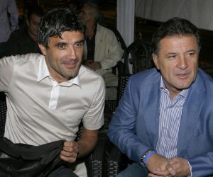 11.09.2009., Zagreb - Poznati e utjacajne osobe uvelicale su 17. rodjendan kafica Kvak. Zoran Mamic, Zdravko Mamic.
Photo: Luka Klun/VLM/PIXSELL