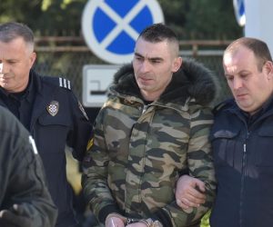 Zadar: Daruvarac za brutalno premlaćivanje djevojke dobio pet godina zatvora 10.01.2019., Zadar -   Darko Kovacevic Daruvarac optuzen je danas na Opcinskom sudu na kaznu zatvora u trajanju od pet godina. 
Photo: Dino Stanin/PIXSELL