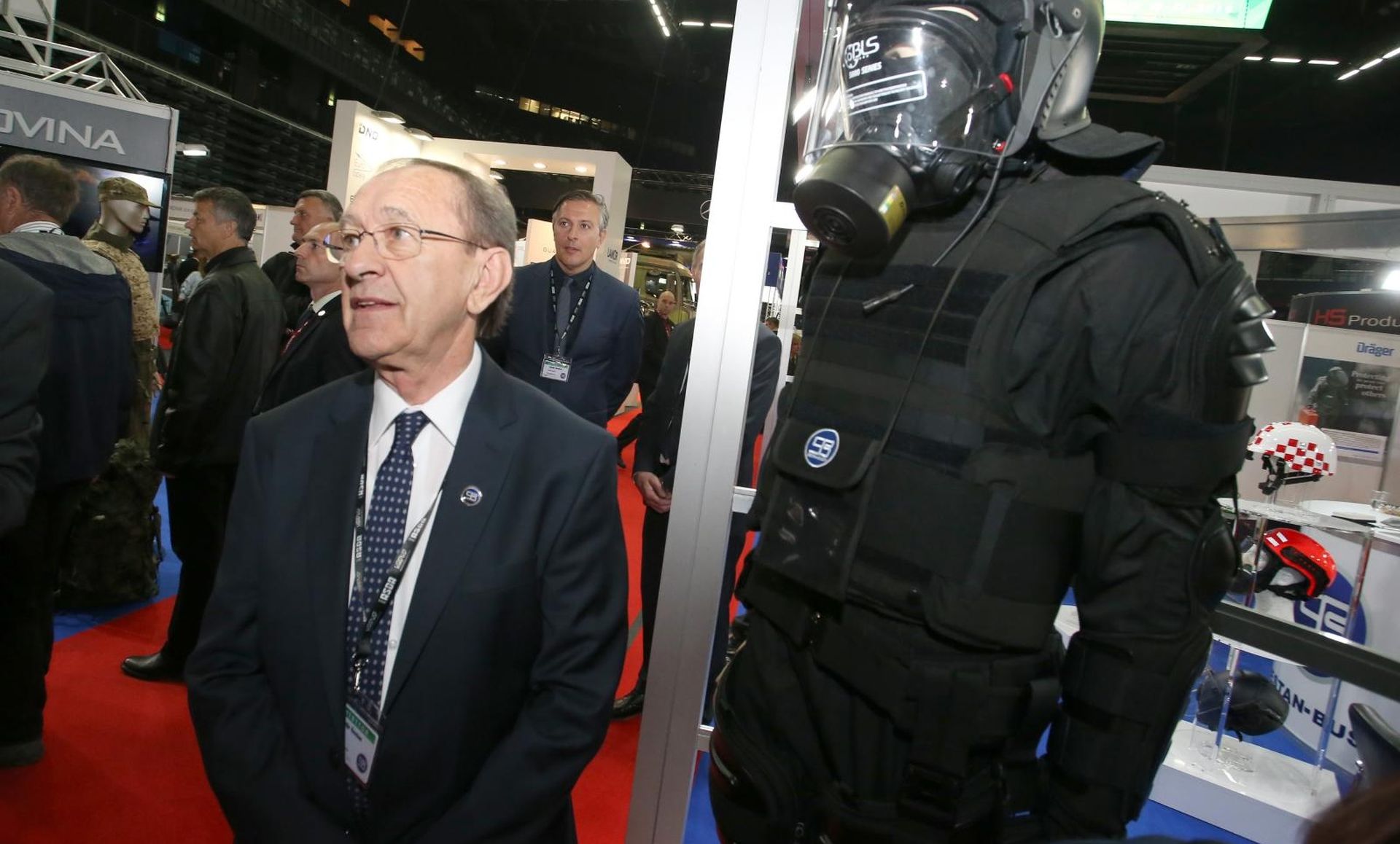 10.04.2019., Split - U Spaladium Areni svecano je otvorena Jadranska vojna i zrakoplovna izlozba i konferencija ASDA 2019 ( Adriatic Sea Defense & Aerospace Exhibition and Conference). Photo: Ivo Cagalj/PIXSELL