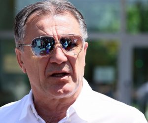 11.06.2019., Sarajevo, Bosna i Hercegovina - Zdravko Mamic u pratnji odvjetnika dao je izjavu medijima nakon saslusanja o izrucenju Hrvatskoj. Photo: STR-2222/PIXSELL