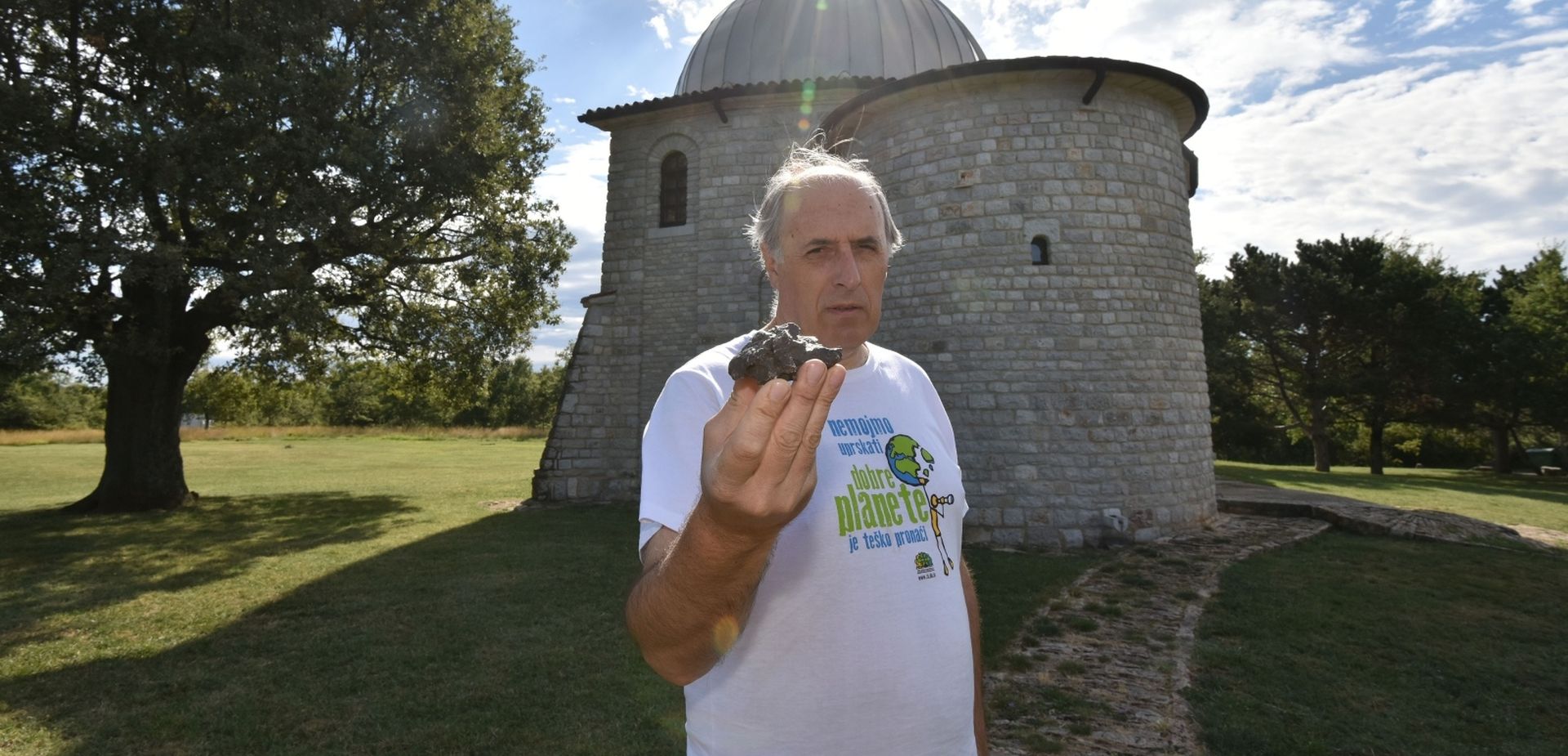 11.08.2016., Tican - Korado Korlevic, voditelj Zvjezdarnice. 
Photo: Dusko Marusic/PIXSELL