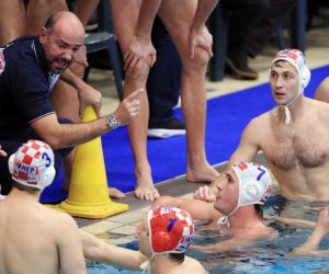Sisak: Hrvatska i Srbija sastali se u 6. kolu Europa kupa 12.03.2019., SRC Sisak, Sisak - LEN Europa kup/Svjetska liga, 6. kolo, Hrvatska - Srbija. Ivica Tucak Photo: Slavko Midzor/PIXSELL