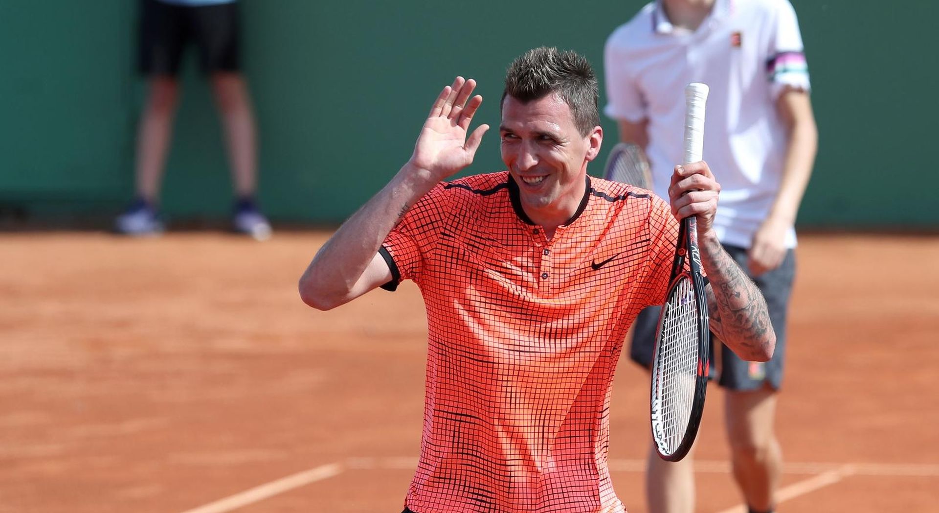 12.06.2019., Zagreb - Na SRC Salati odrzano je humanitarno-sportsko dogadjanje Gem Set Hrvatska u organizaciji Zaklade Marina Cilica. Mario Mandzukic Photo: Igor Kralj/PIXSELL