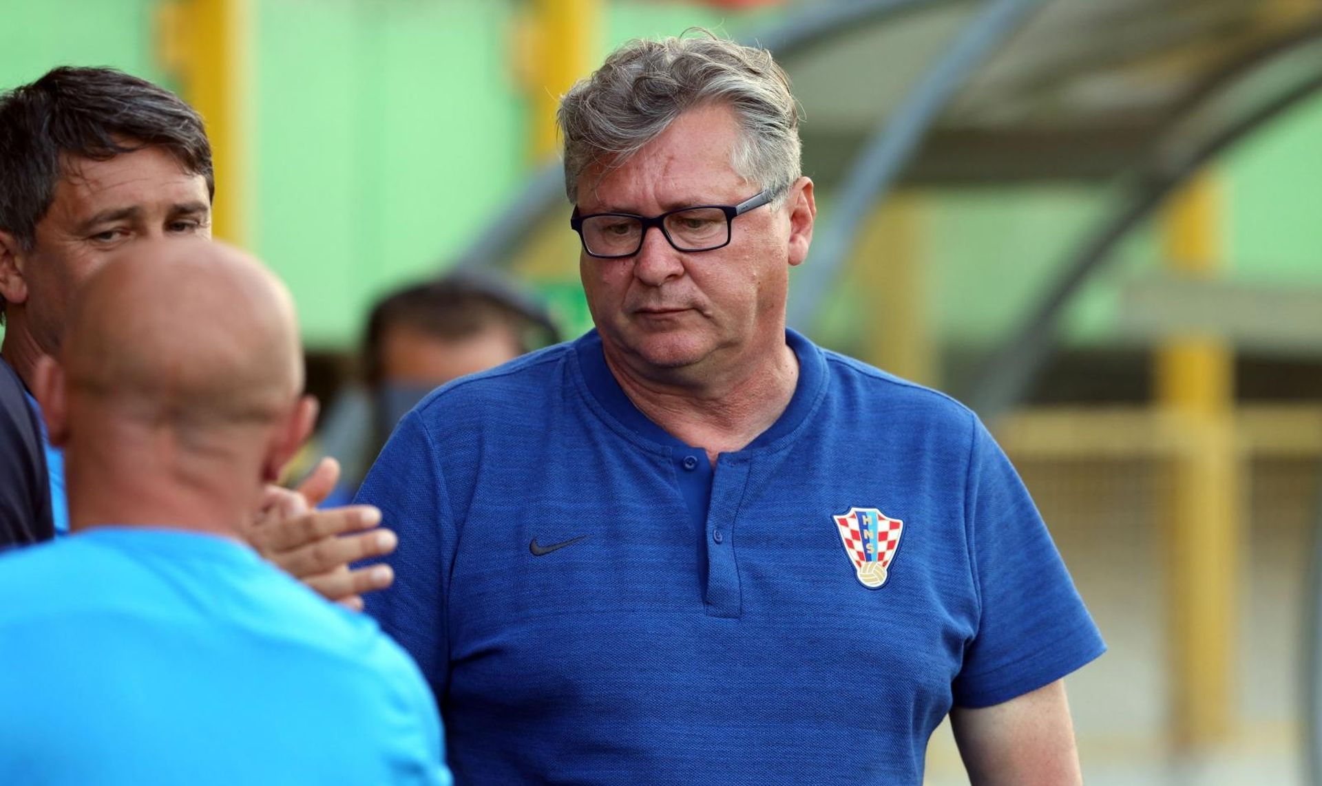 12.06.2019. , Pula - Stadion Aldo Drosina. Prijateljska medjunarodna nogometna utakmica U-21, Hrvatska-Danska. Nenad Gracan
Photo: Goran Kovacic/PIXSELL
