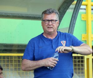 12.06.2019. , Pula - Stadion Aldo Drosina. Prijateljska medjunarodna nogometna utakmica U-21, Hrvatska-Danska. Nenad Gracan
Photo: Goran Kovacic/PIXSELL