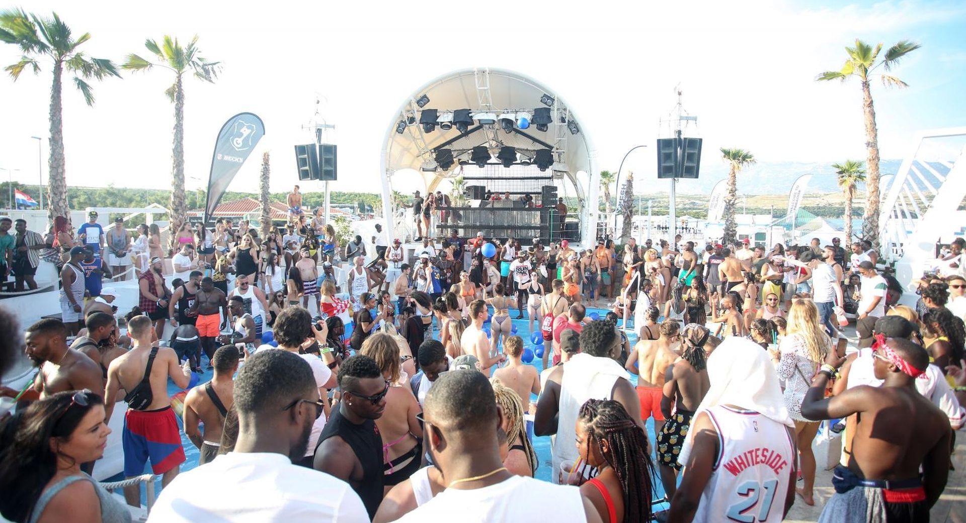 Novalja: After party u klubu Aquarius trećeg dana Fresh Island festivala na Zrću 12.07.2018., Novalja, otok Pag - After party u klubu Aquarius treceg dana Fresh Island festivala na plazi Zrce. 

Photo: Luka Stanzl/PIXSELL
