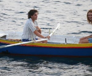 12.09.2017, otok Vis - Zapocelo je snimanje hollywoodskog filma Mamma Mia 2. Snimanje scene na moru. Photo: Zeljko Lukunic/PIXSELL