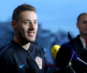 13.11.2018., Zagreb, Maksimir - Hrvatski nogometni reprezentativac Nikola Vlasic dao je izjavu za medije prije drugog treninga uoci utakmice Lige nacija protiv reprezentacije Spanjolske.
Photo: Igor Kralj/PIXSELL