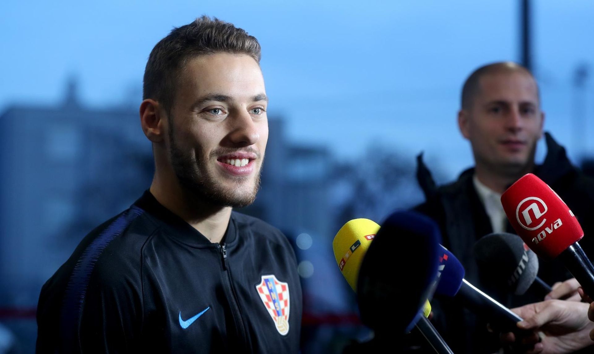 13.11.2018., Zagreb, Maksimir - Hrvatski nogometni reprezentativac Nikola Vlasic dao je izjavu za medije prije drugog treninga uoci utakmice Lige nacija protiv reprezentacije Spanjolske.
Photo: Igor Kralj/PIXSELL