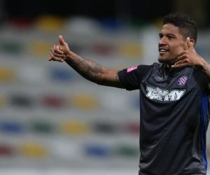 14.04.2019., Stadion u Kranjcevicevoj, Zagreb - Hrvatski telekom Prva liga, 29. kolo, NK Lokomotiva Zagreb - NK Hajduk Split.De Macedo Da Silva Jairo . Photo: Marko Prpic/PIXSELL