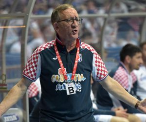 14.04.2019., Zadar - Kvalifikacijska utakmica za Europsko prvenstvo 2020: Hrvatska - Srbija. Lino Cervar, izbornik hrvatske rukometne reprezentacije. 
Photo: Dino Stanin/PIXSELL