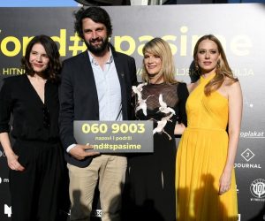 14.06.2019., Zagreb - U hotelu Esplanade odrzana humanitarna vecer #SPASIME. Fond #SPASIME pruza pomoc zrtvama obiteljskog nasilja. Ivana Roscic, Boris Jokic, Jelena Veljaca. 
Photo: Josip Regovic/PIXSELL