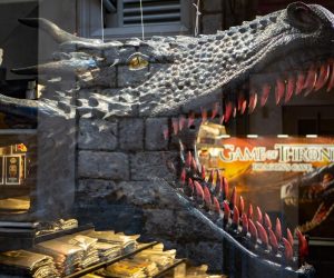 15.04.2019., Stara gradska jezgra, Dubrovnik - Ponuda GOT suvenira na svakom koraku unutar strae jezgre.
Photo: Grgo Jelavic/PIXSELL