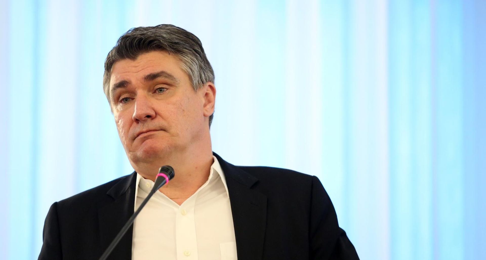 17.06.2019., Zagreb - Zoran Milanovic u Hrvatskom novinarskom drustvu obratio se medijima u povodu svoje kandidature za predsjednika RH. Photo: Luka Stanzl/PIXSELL