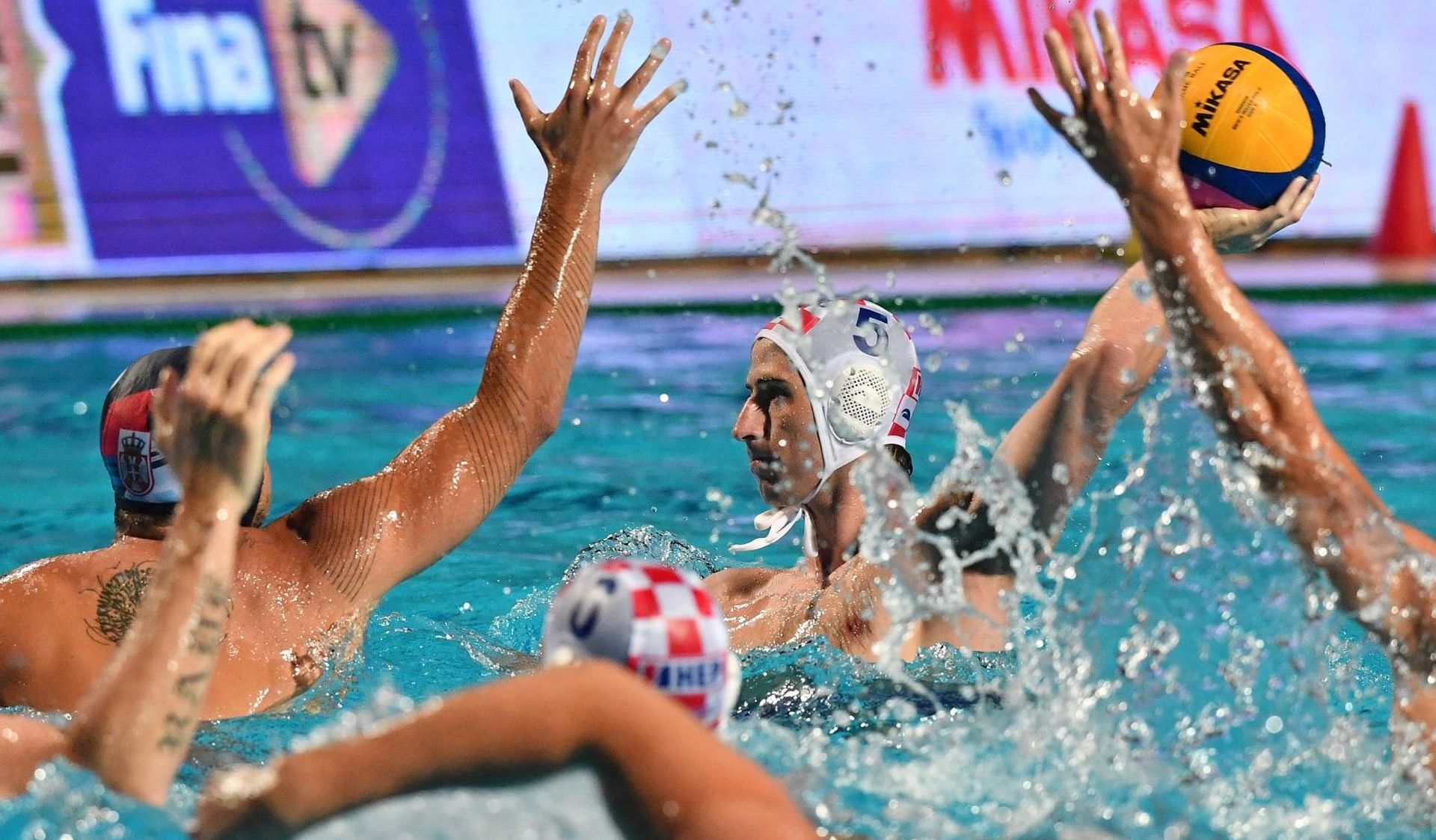 19.06.2019.,  SRC Tasmajdan, Beograd, Srbija - Super finale FINA Svjetske lige, skupina B, 2. kolo, Hrvatska - Srbija. Maro Jokovic Photo: Srdjan Ilic/PIXSELL
