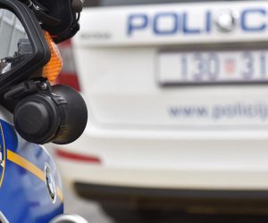 20.03.2017., Sibenik -
Policijske oznake na sluzbenim vozilima.
Photo: Hrvoje Jelavic/PIXSELL