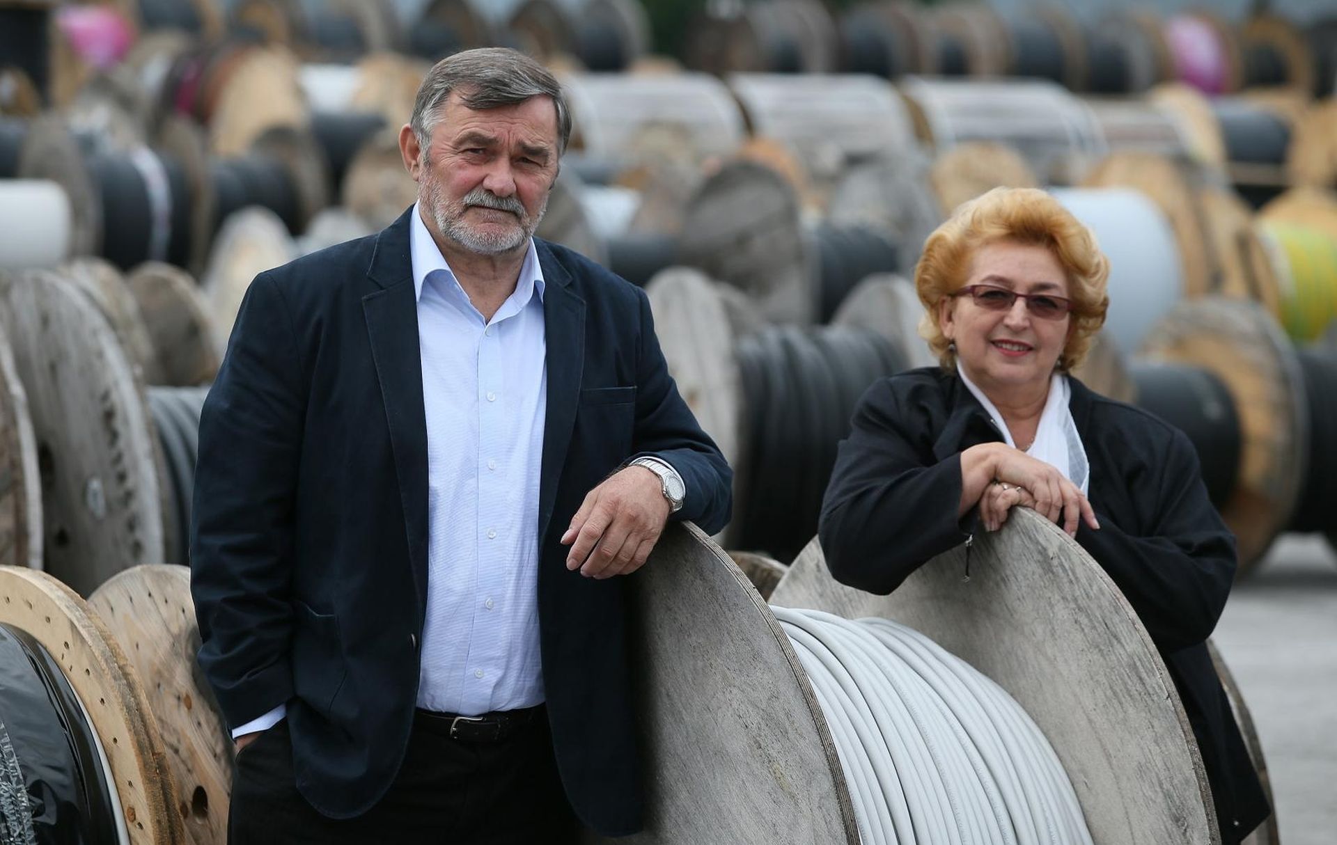 21.10.2014., Zagreb - Ivan Topcic, vlasnik tvrtke Tim Kabel.
Photo: Jurica Galoic/PIXSELL