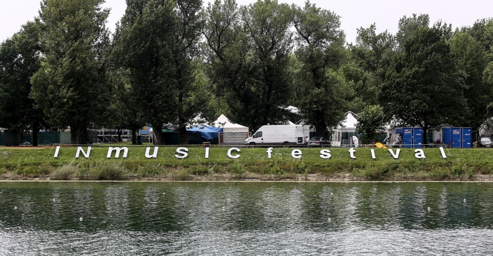 22.06.2019., Zagreb - Posljednje pripreme za INmusic festival. Photo: Marin Tironi/PIXSELL