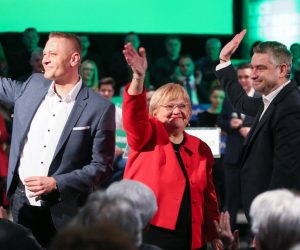 Zagreb: Predstavljanje kandidata Amsterdamske koalicije za EU izbore 23.02.2019., Zagreb - U Tvornici kulture odrzano je predstavljanje Amsterdamske koalicije za europske izbore. Kreso Beljak, Anka Mrak Taritas, Boris Miletic Photo: Filip Kos/PIXSELL