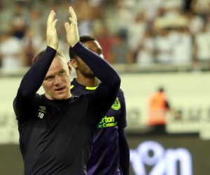 24.08.2017., stadion Poljud, Split - Druga utakmica doigravanja za ulazak u UEFA Europsku ligu, HNK Hajduk - Everton FC. Wayne Rooney. 
Photo: Miranda Cikotic/PIXSELL