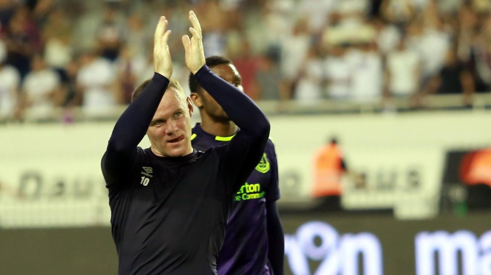 24.08.2017., stadion Poljud, Split - Druga utakmica doigravanja za ulazak u UEFA Europsku ligu, HNK Hajduk - Everton FC. Wayne Rooney. 
Photo: Miranda Cikotic/PIXSELL