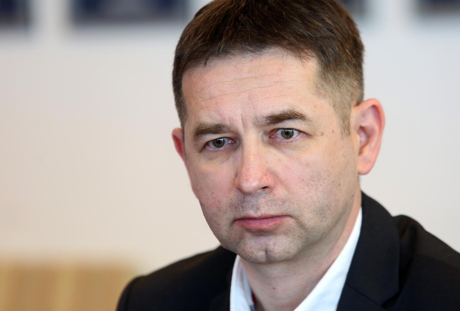 25.04.2019., Ministarstvo znanosti i obrazovanja, Zagreb - Predstavljen Sporazum o suradnji Ministarstva znanosti i obrazovanja, Filozofskoga fakulteta Sveucilista u Zagrebu te Instituta za hrvatski jezik i jezikoslovlje. Zeljko Jozic. Photo: c