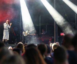 25.06.2019., Zagreb - Druga vecer 14. Inmusic festivala na Jarunu. Nastup benda Garbage.
Photo: Borna Filic/PIXSELL