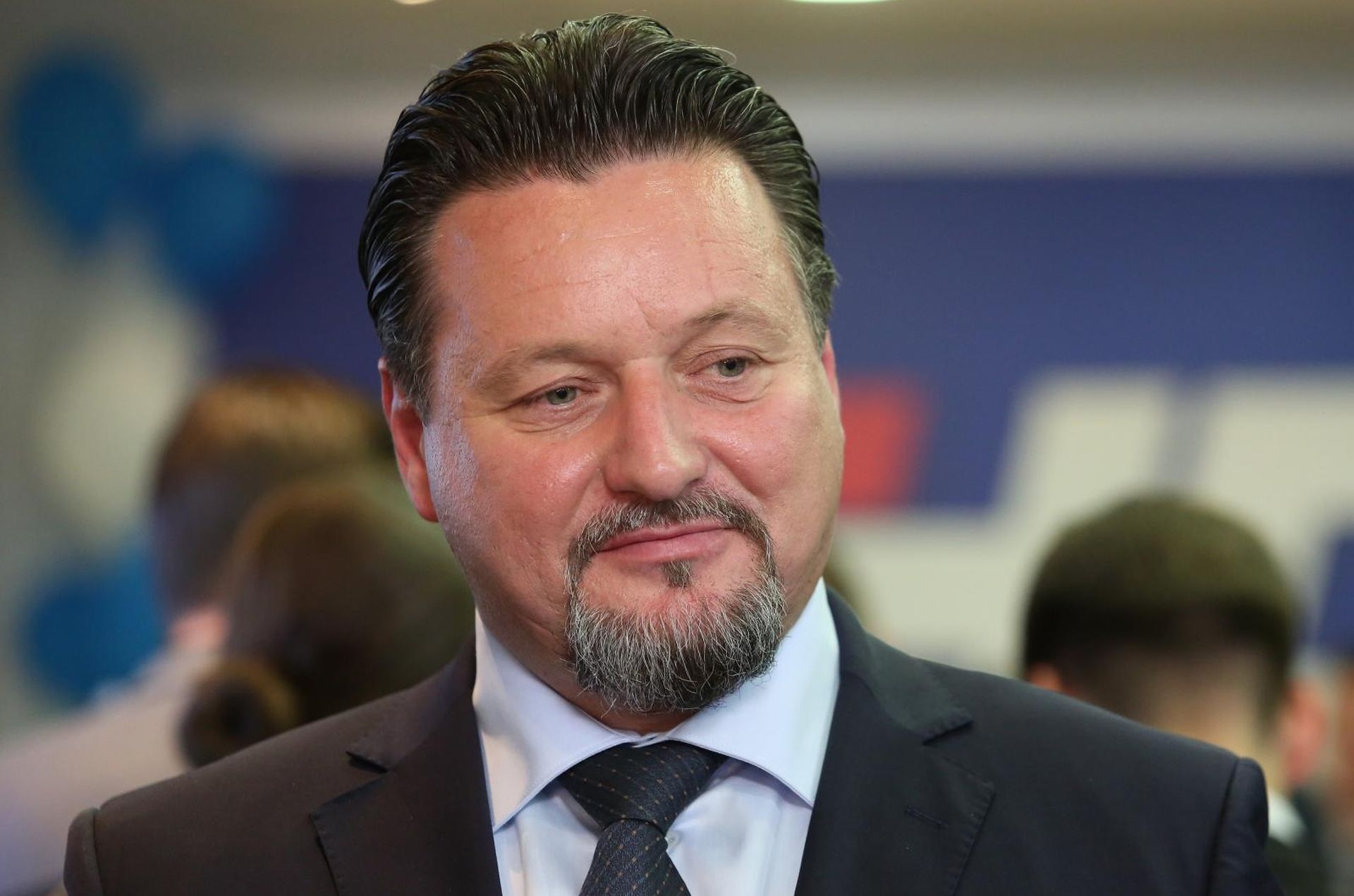 26.05.2019. , Zagreb -  Docek izbornih rezultata u sredisnjici HDZ-a na Trgu zrtava fasizma. Lovro Kuscevic. Photo: Marko Prpic/PIXSELL