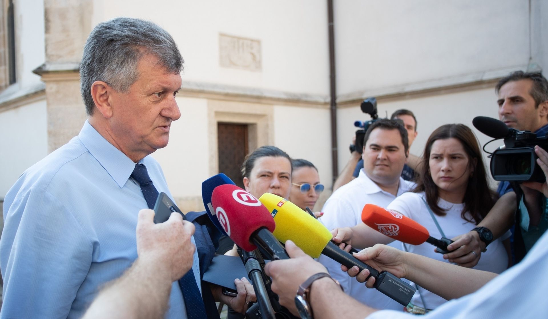 27.06.2019., Zagreb - 163. sjednica Vlade RH. Dolazak ministara. Milan Kujundzic.
Photo: Davor Puklavec/PIXSELL