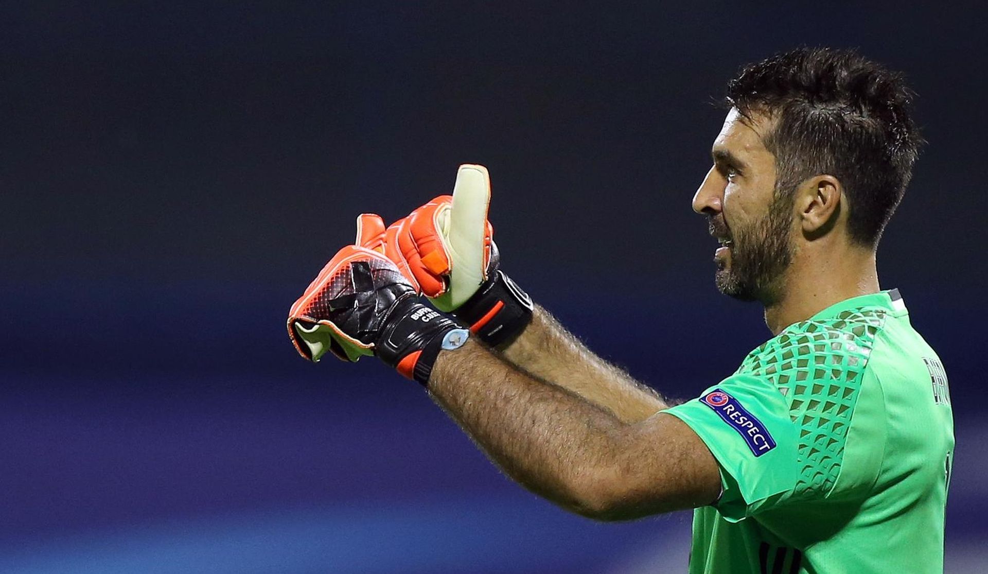 27.09.2016., stadion Maksimir, Zagreb - Liga prvaka, skupina H, 2. kolo, GNK Dinamo - Juventus FC. Buffon.
Photo: Goran Stanzl/PIXSELL