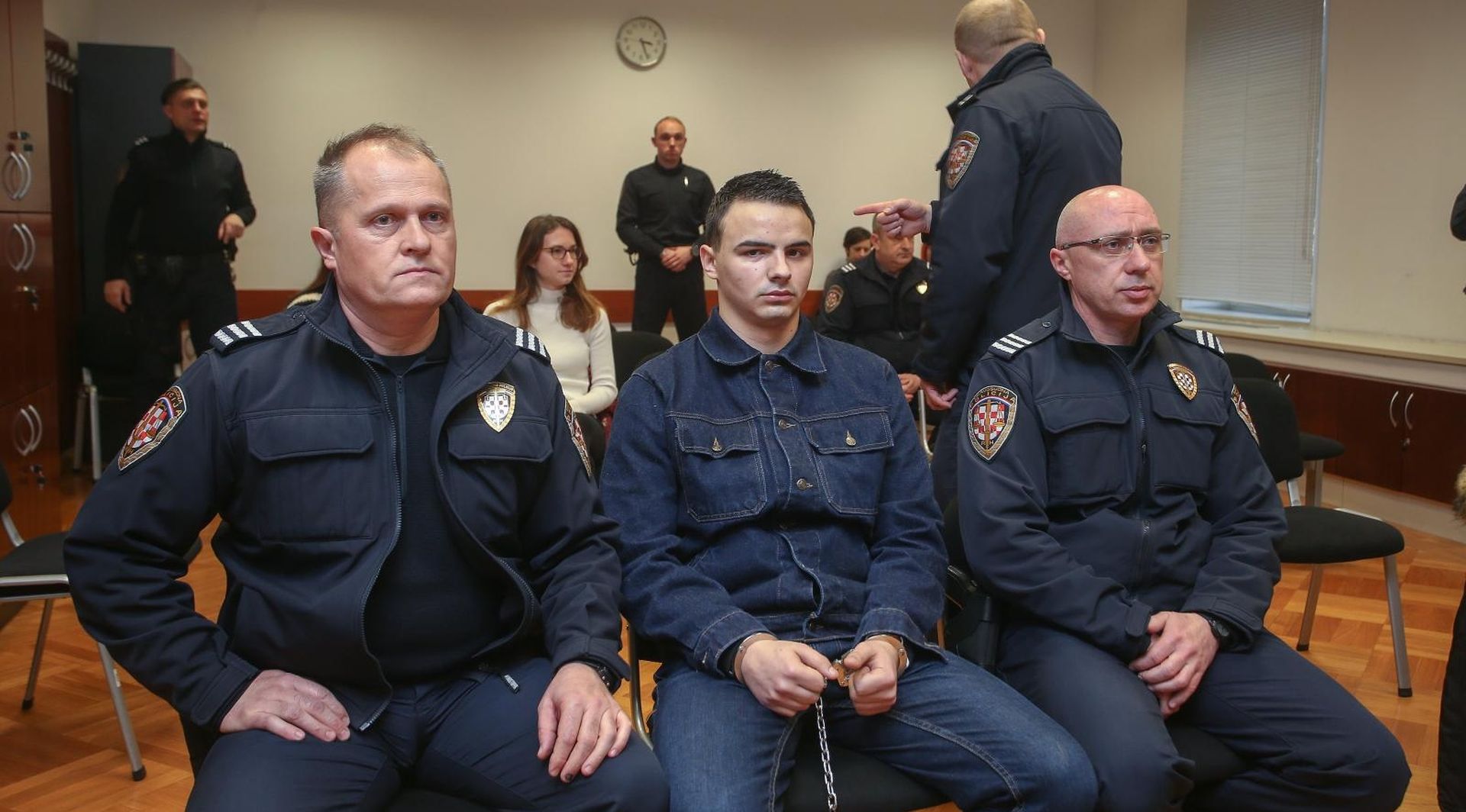 Suđenje Komšiću i trojici prijatelja za oštećivanje automobila Kristine Krupljan 30.01.2019., Zagreb - Opcinski kazneni sud, nastavak sudjenja Davidu Komsicu i drugima za ostecivanje automobila Kristine Krupljan. 
Photo: Luka Stanzl/PIXSELL